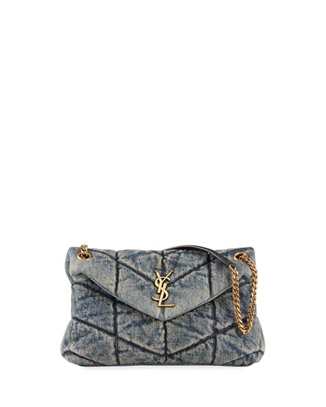 ysl handbag mini|ysl denim bag small.